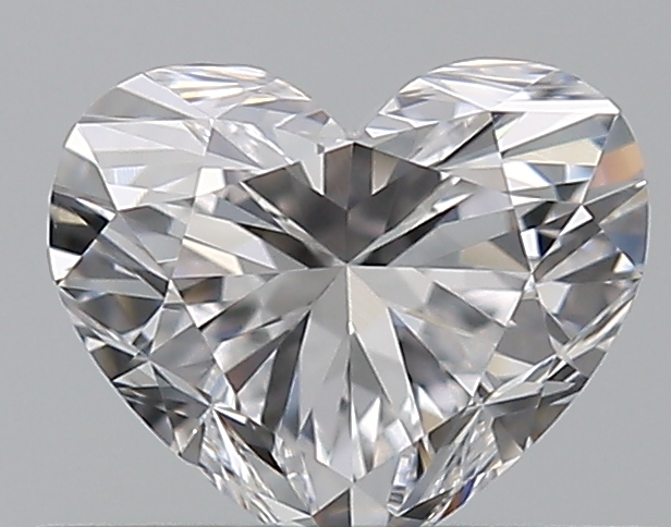 0.5 CaratD-VVS2 - Cut Heart Diamond