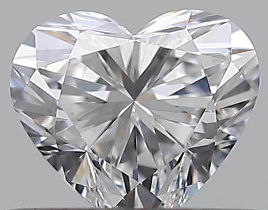 0.32 CaratD-VVS2 - Cut Heart Diamond