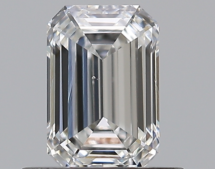 0.6 CaratF-SI1 - Cut Emerald Diamond