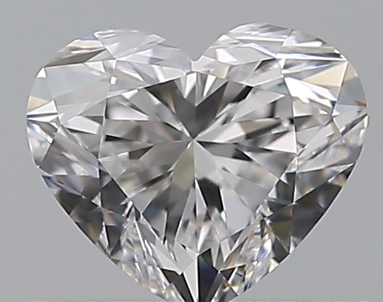 0.42 CaratD-VVS2 - Cut Heart Diamond