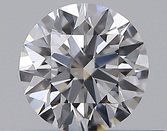 0.39 CaratD-IF EX Cut Round Diamond