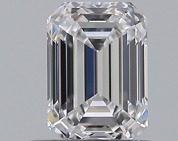 0.59 CaratD-VS2 - Cut Emerald Diamond