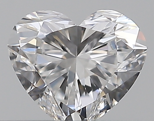 0.32 CaratD-IF - Cut Heart Diamond