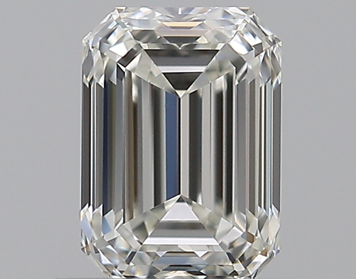 0.59 CaratI-VS2 - Cut Emerald Diamond