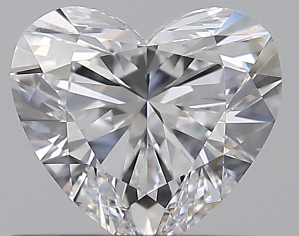 0.52 CaratD-VVS2 - Cut Heart Diamond
