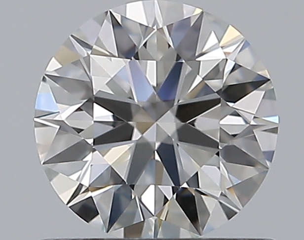 0.65 CaratG-VVS2 EX Cut Round Diamond