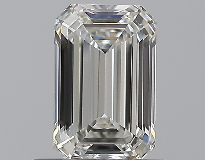 0.71 CaratH-VVS1 - Cut Emerald Diamond