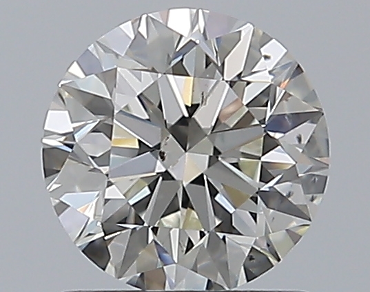1 CaratJ-SI1 VG Cut Round Diamond