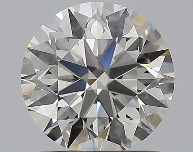 0.9 CaratJ-VVS1 EX Cut Round Diamond