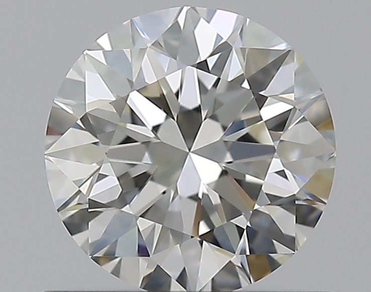 0.75 CaratJ-VVS1 EX Cut Round Diamond