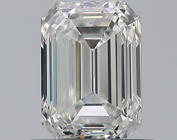 0.91 CaratH-VVS1 - Cut Emerald Diamond