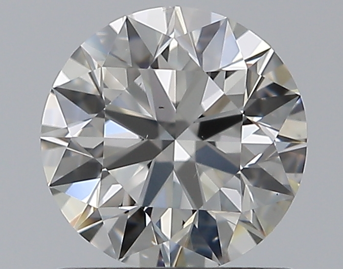 0.9 CaratI-SI1 EX Cut Round Diamond