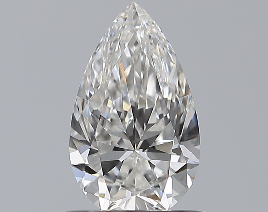 0.66 CaratF-IF - Cut Pear Diamond
