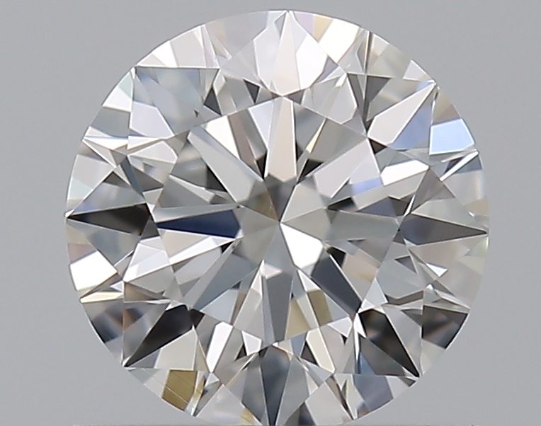 0.75 CaratG-VVS2 EX Cut Round Diamond