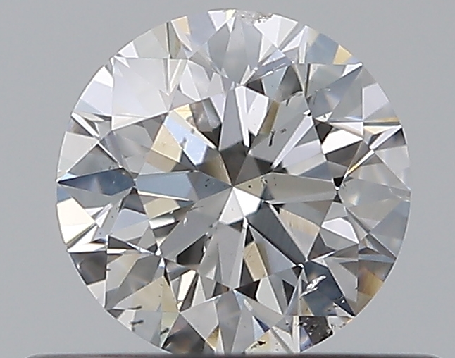 0.46 CaratE-SI2 EX Cut Round Diamond