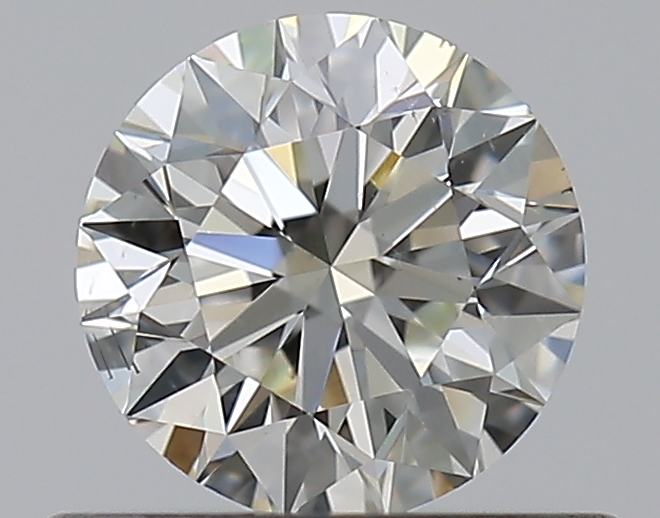 0.46 CaratJ-SI1 EX Cut Round Diamond