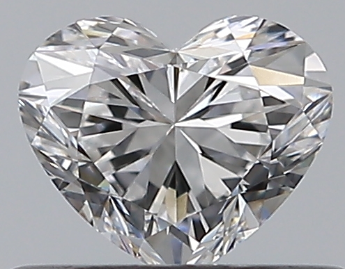 0.38 CaratD-VVS2 - Cut Heart Diamond