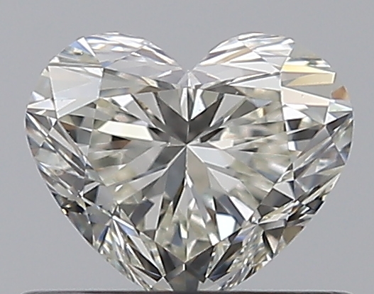 0.56 CaratJ-VS2 - Cut Heart Diamond