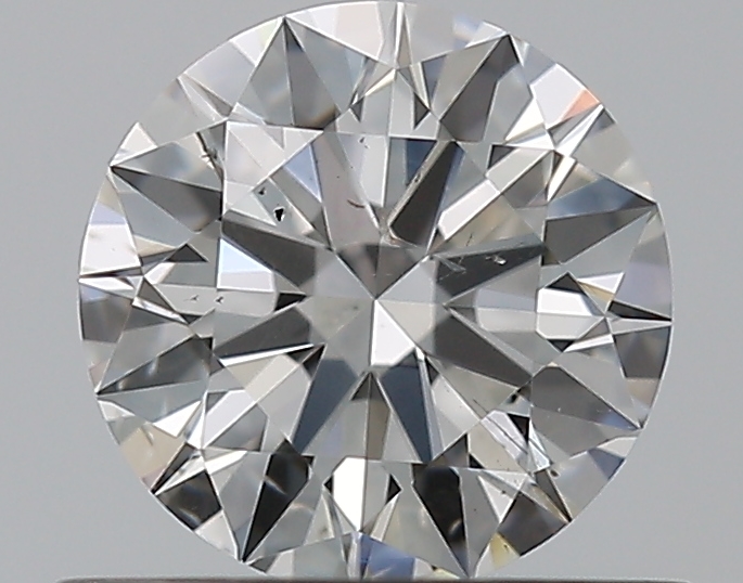 0.6 CaratF-SI2 EX Cut Round Diamond