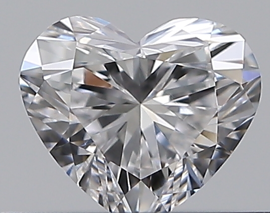 0.36 CaratD-VVS2 - Cut Heart Diamond