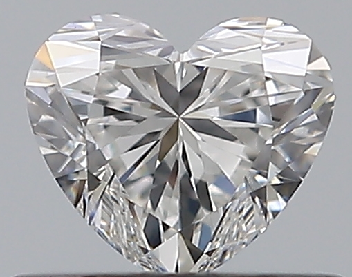 0.4 CaratE-VVS2 - Cut Heart Diamond