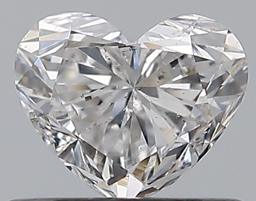 0.5 CaratE-SI2 - Cut Heart Diamond