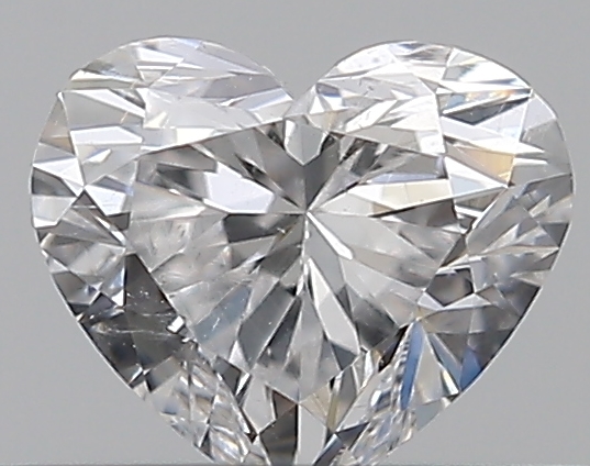 0.35 CaratD-SI2 - Cut Heart Diamond
