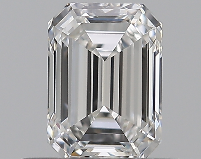 0.53 CaratF-VS1 - Cut Emerald Diamond
