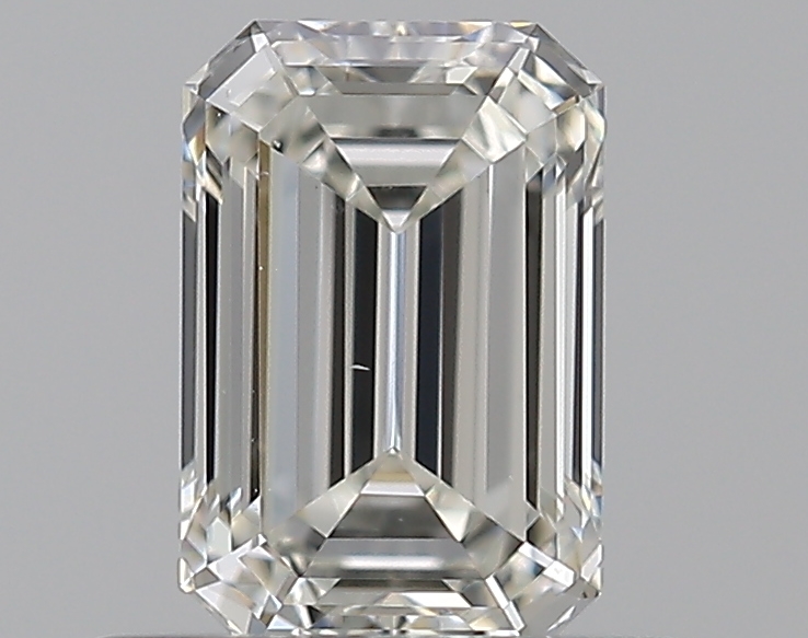 0.55 CaratH-VS2 - Cut Emerald Diamond