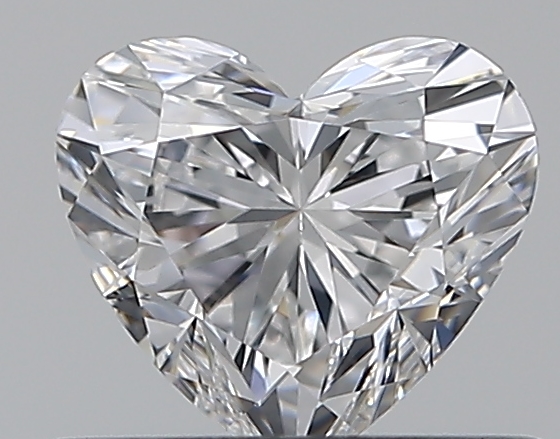 0.52 CaratD-VVS1 - Cut Heart Diamond