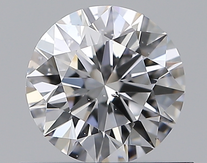 0.56 CaratD-SI2 EX Cut Round Diamond