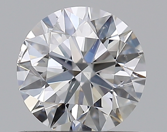 0.51 CaratE-SI2 EX Cut Round Diamond