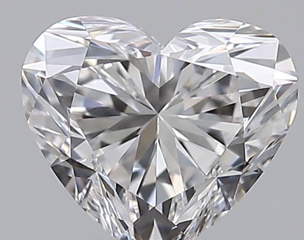 0.65 CaratD-VVS1 - Cut Heart Diamond
