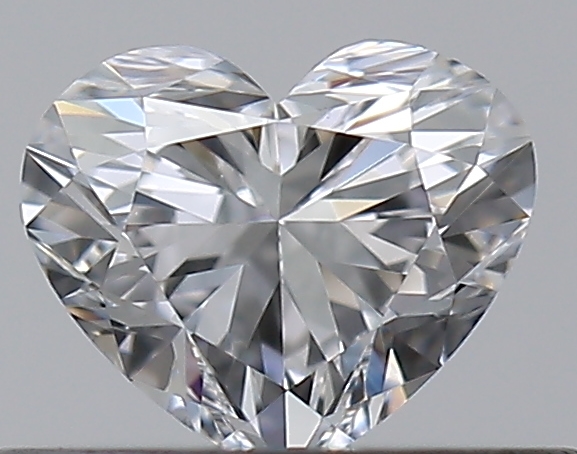 0.31 CaratD-VVS2 - Cut Heart Diamond
