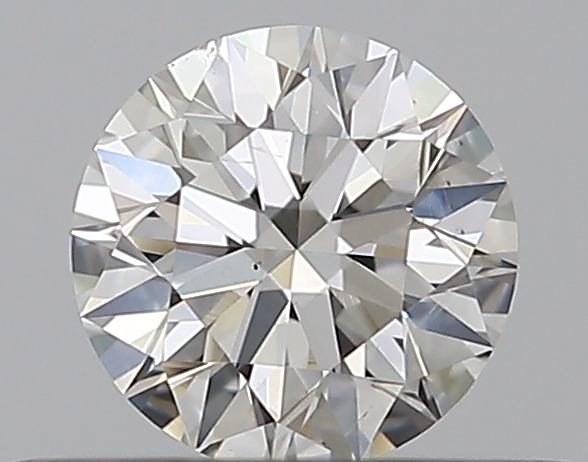 0.36 CaratI-SI1 EX Cut Round Diamond