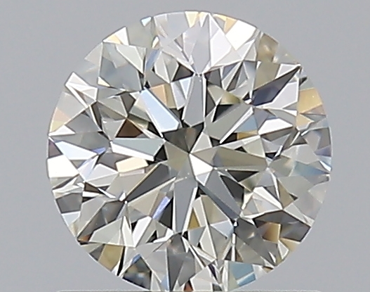 0.9 CaratJ-VVS1 EX Cut Round Diamond