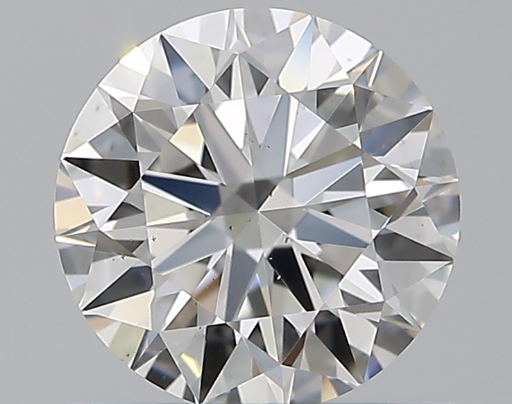 0.71 CaratF-VS2 EX Cut Round Diamond