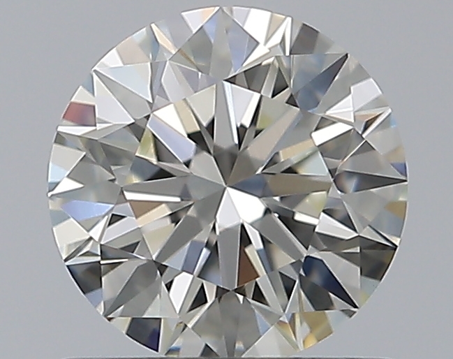 0.75 CaratJ-VVS2 EX Cut Round Diamond