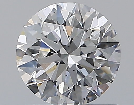 0.86 CaratF-SI1 EX Cut Round Diamond