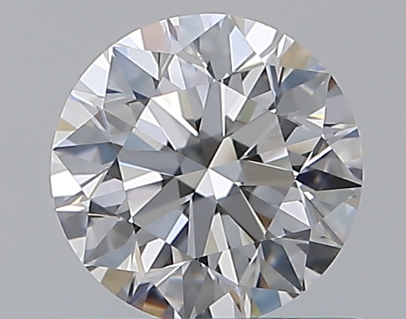 0.72 CaratE-VVS1 EX Cut Round Diamond