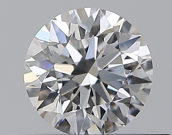 0.38 CaratF-VS1 EX Cut Round Diamond