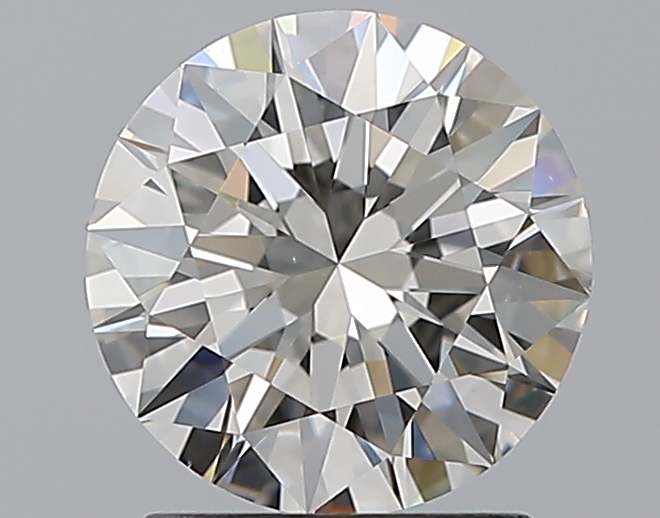 1.72 CaratJ-VS2 EX Cut Round Diamond