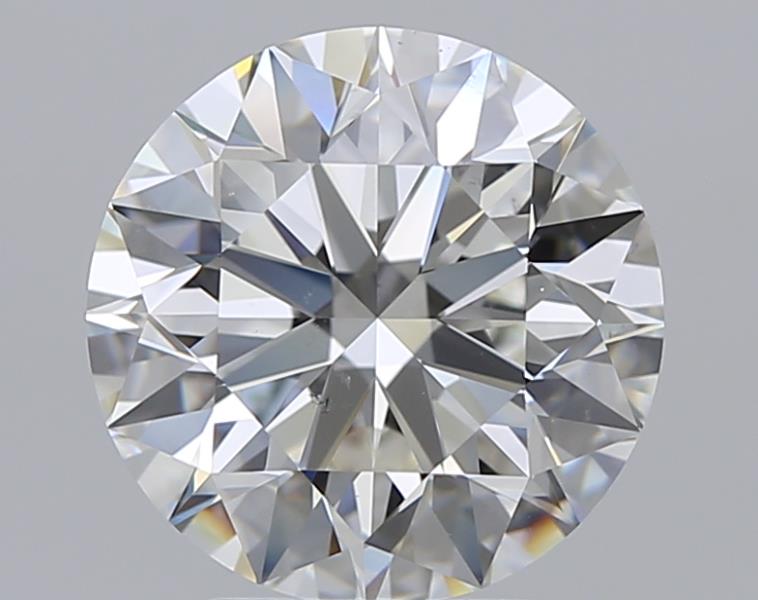 3.01 CaratH-VS2 EX Cut Round Diamond