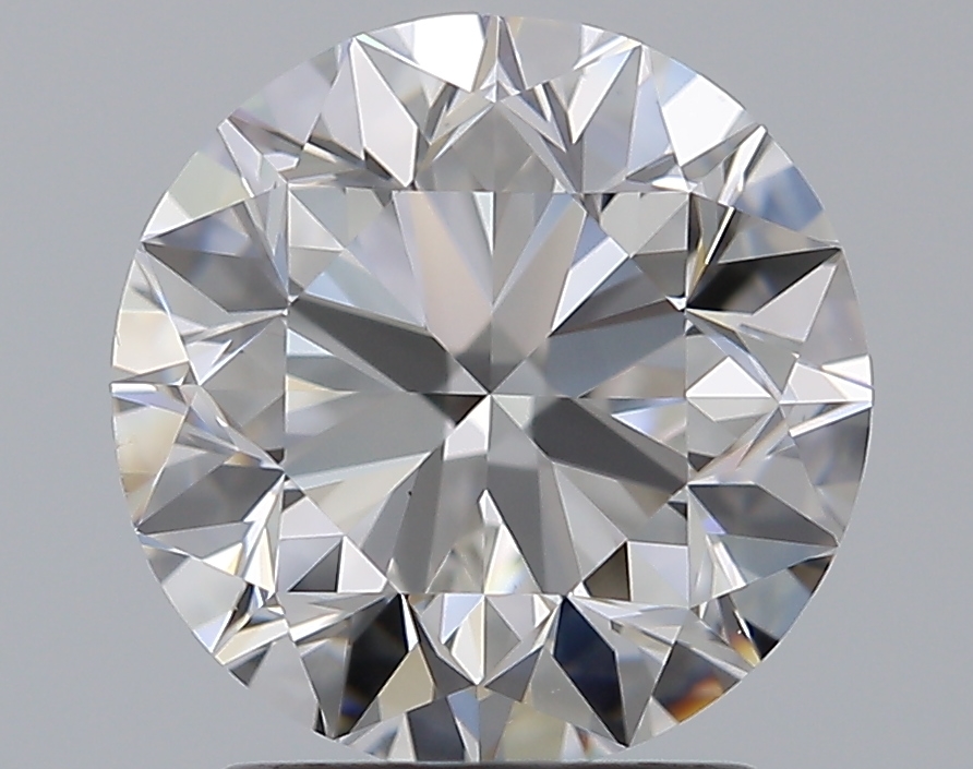 2.01 CaratF-VS2 VG Cut Round Diamond