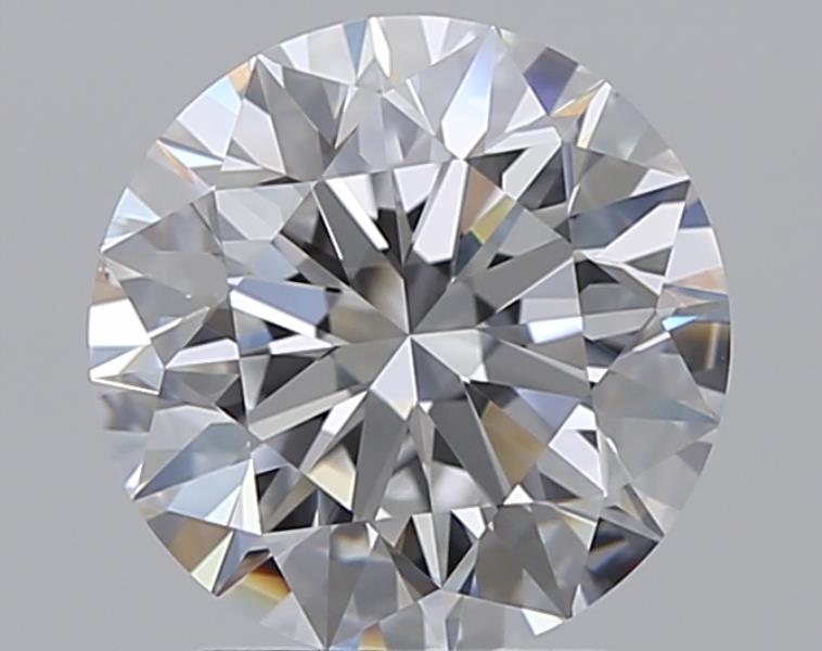2 CaratD-VS2 EX Cut Round Diamond