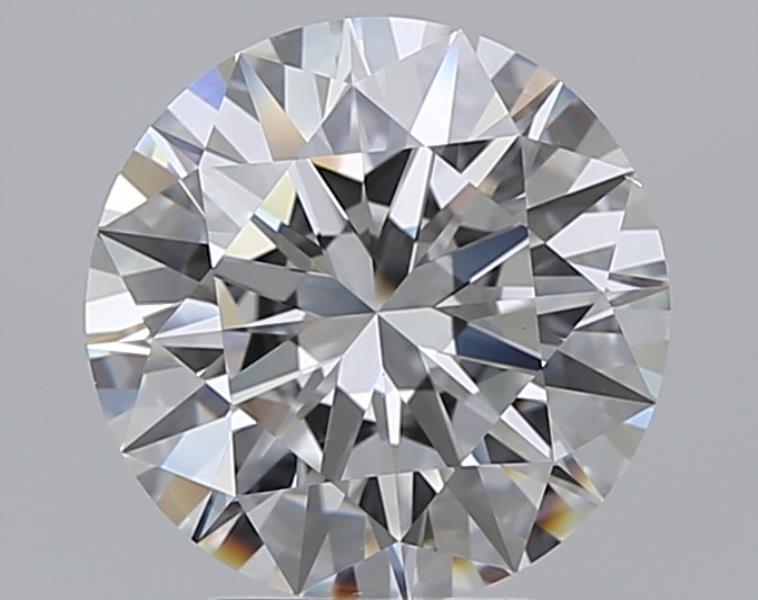 3 CaratE-SI1 EX Cut Round Diamond