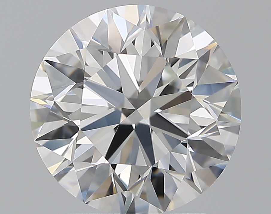2.39 CaratF-VVS1 EX Cut Round Diamond