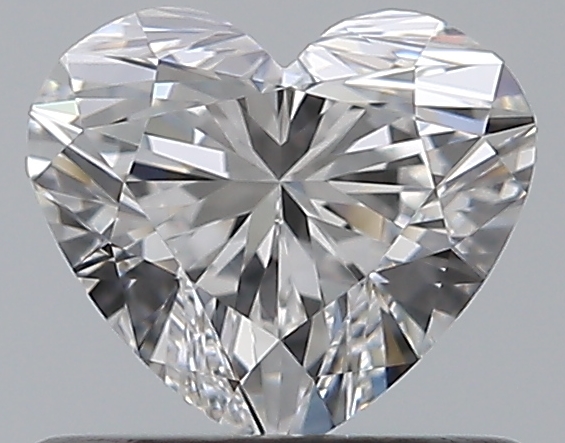 0.57 CaratD-VVS1 - Cut Heart Diamond