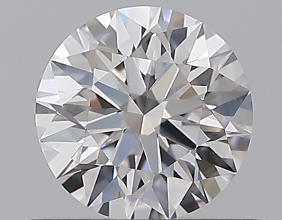0.55 CaratD-IF EX Cut Round Diamond
