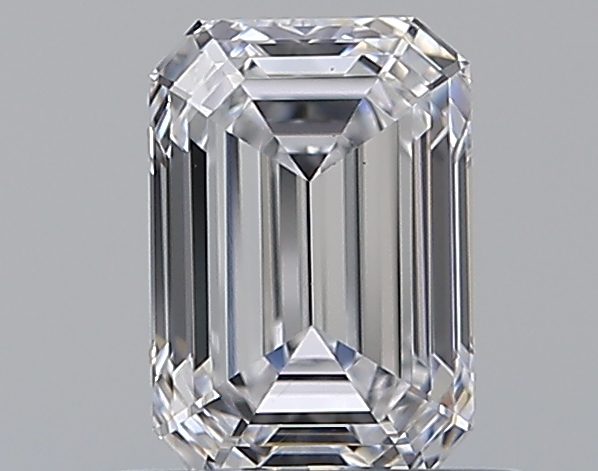 0.7 CaratD-VS1 - Cut Emerald Diamond